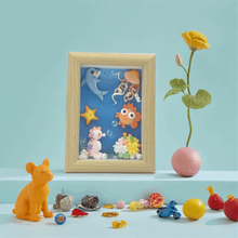 Animated Cartoon Marine Animals Clay Picture - Vivi's Handmade World