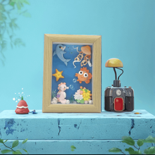 Animated Cartoon Marine Animals Clay Picture - Vivi's Handmade World