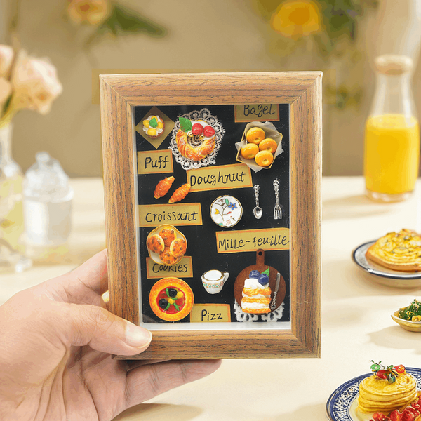 Food Theme Decorative Clay Picture - Vivi's Handmade World