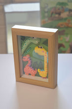 Handmade Air Dry Clay Dinosaur Picture Frame - Unique Art for Kids' Room - Vivi's Handmade World