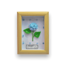 Porcelain Flower Wooden Clay Picture - Vivi's Handmade World