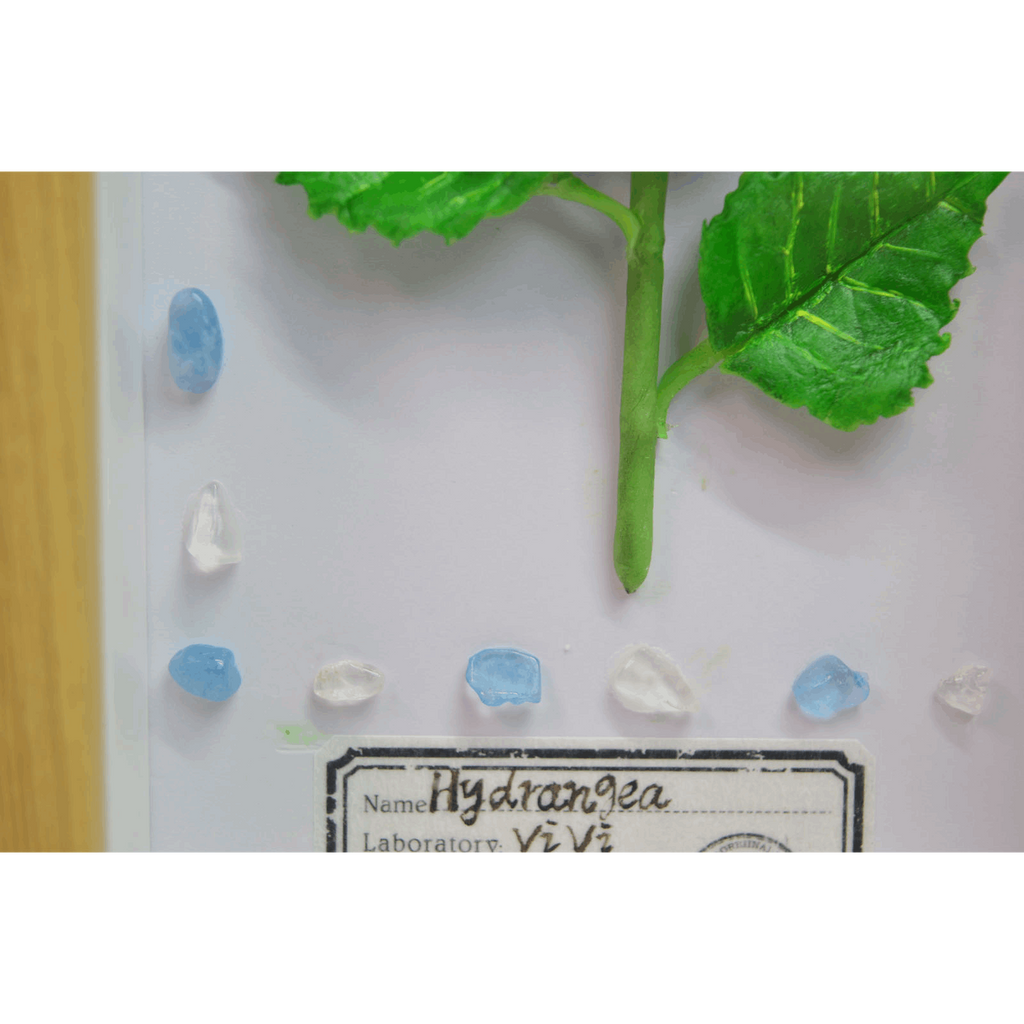 Porcelain Flower Wooden Clay Picture - Vivi's Handmade World