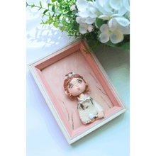 Solid Wood Cartoon Style Portrait Clay Picture - Vivi's Handmade World
