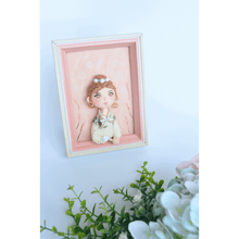 Solid Wood Cartoon Style Portrait Clay Picture - Vivi's Handmade World
