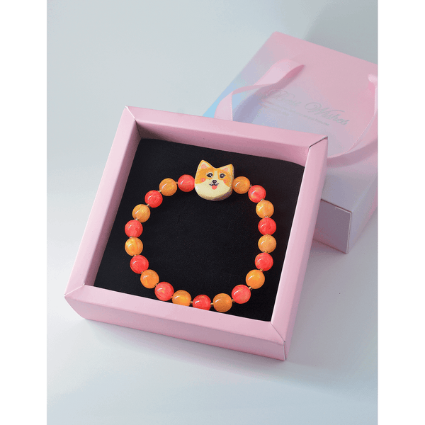 Unique hand-molded clay pet bracelet - Vivi's Handmade World